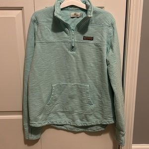 Vineyard vines women’s quarter zip aqua